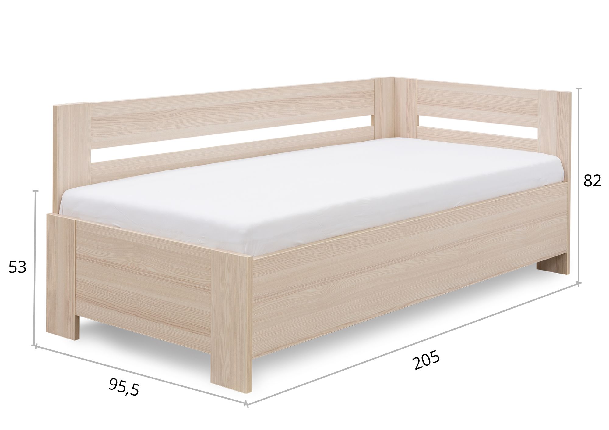 Rozměry postele LOTA